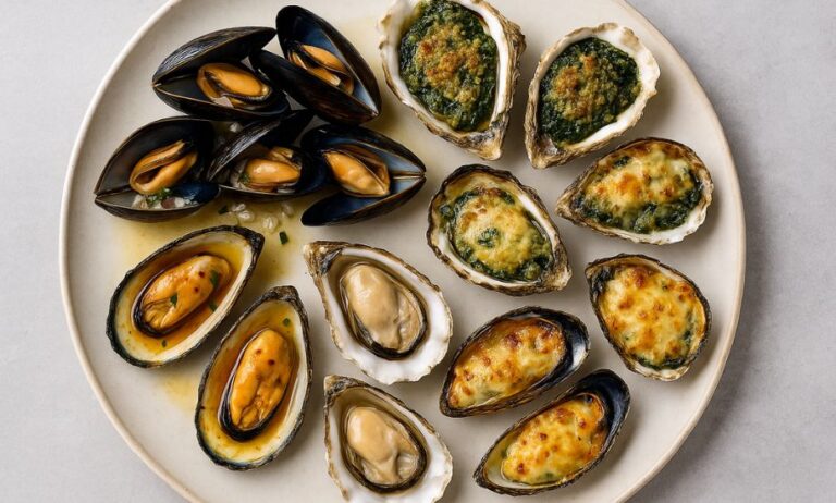 Oysters and Mussels recipe