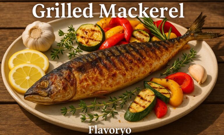 grilled mackerel