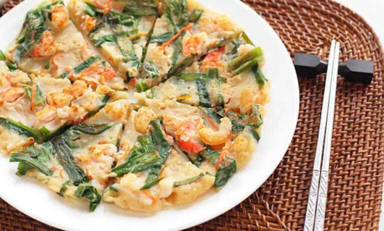 korean seafood pancake