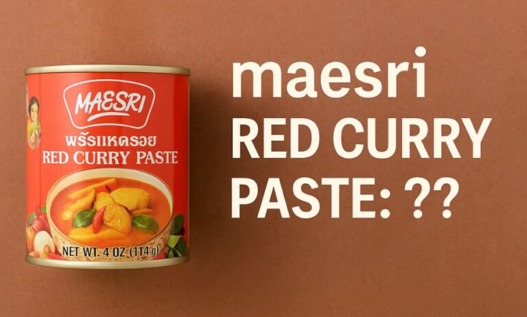 maesri red curry paste