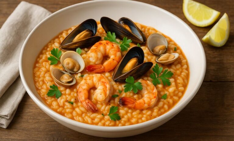 seafood risotto