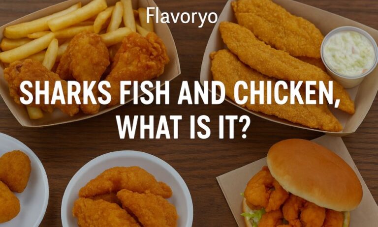 sharks fish and chicken