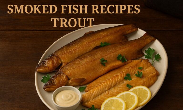 smoked fish recipes trout