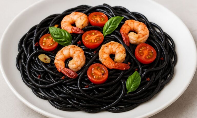 squid ink pasta recipe
