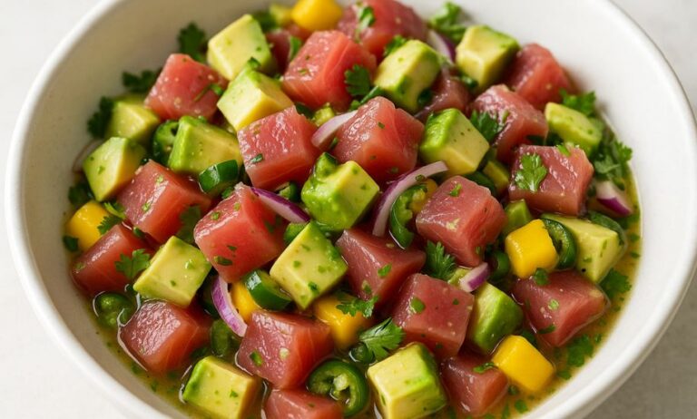 Tuna Ceviche Recipe: Fresh, Flavorful, and Easy to Make at Home tuna ceviche recipe